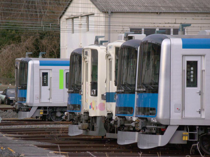 たくさんの種類の車両がいいじゃん