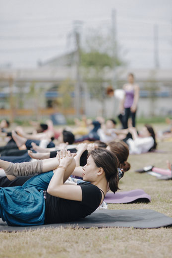 朝ソトヨガがいいじゃん